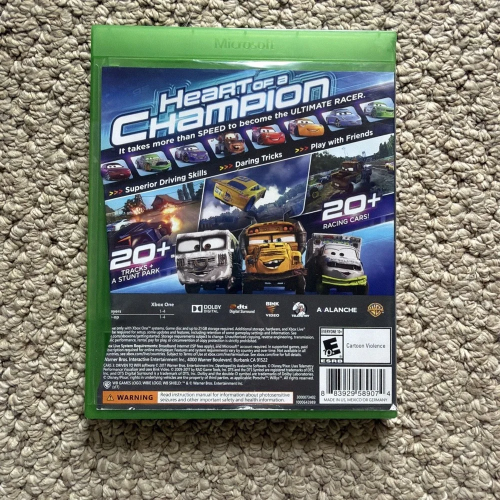 Cars 3: Driven to Win - Microsoft Xbox One